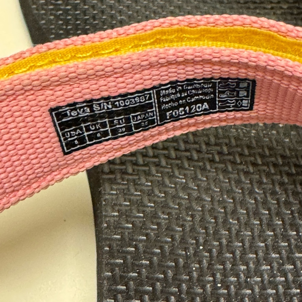 Multi-Colored Teva Originals Sandals | Sz 8 - Picture 9 of 14